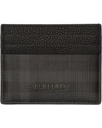 Burberry - City Check Card Holder - Lyst