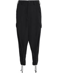 Yohji Yamamoto - Wool Gabardine Trousers - Lyst