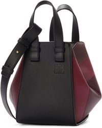 Loewe - X Albers Leather Hammock Top-Handle Bag - Lyst