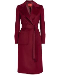 MAX&Co. Wool Runaway Coat - Red