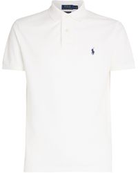 Polo Ralph Lauren - Cotton Mesh Custom-fit Polo Shirt - Lyst