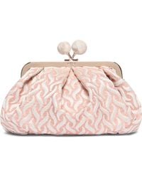 Weekend by Maxmara - Woven Jacquard Pasticcino Clutch Bag - Lyst