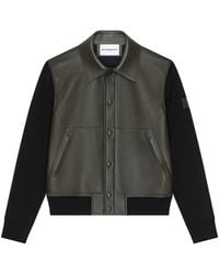 Givenchy - Wool-Lambskin Bomber Jacket - Lyst