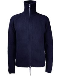 Alan Scott - Cashmere Rib-Knit Cardigan - Lyst