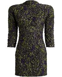 Balmain - Bubble-Patterned Jacquard Mini Dress - Lyst