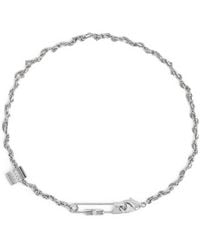 Balenciaga - Diy Pin Necklace - Lyst