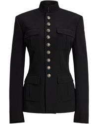 Ralph Lauren - Wool Grain De Poudre Eliza Jacket - Lyst