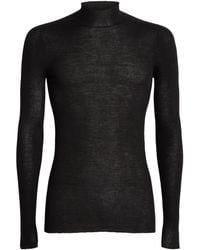 Rick Owens - Wool Ribbed Lupetto Sweater - Lyst