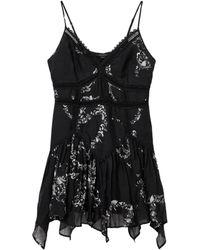 AllSaints Lee Relaxed Lace Trim Hoodie in Black | Lyst AllSaints Lee Relaxed Lace Trim Hoodie in Black | Lyst