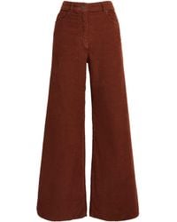 ME+EM - Corduroy Super Flare Trousers - Lyst