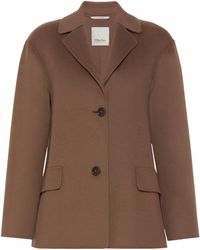 Max Mara - Wool Single-Breasted Blazer - Lyst