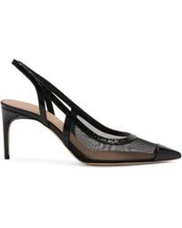 Malone Souliers - Mesh Aubrey Slingback Pumps 70 - Lyst