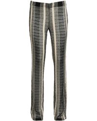 Missoni - Crochet Stripe Flared Trousers - Lyst