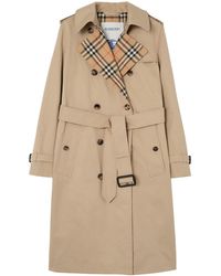 Burberry - Gabardine Lakefield Trench Coat - Lyst