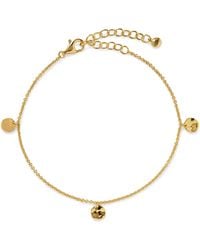 Monica Vinader - Vermeil Mv Siren Muse Station Chain Bracelet - Lyst