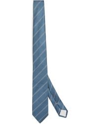 Giorgio Armani - Silk Stripe Jacquard Tie - Lyst
