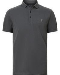 AllSaints - Organic Cotton Reform Polo Shirt - Lyst