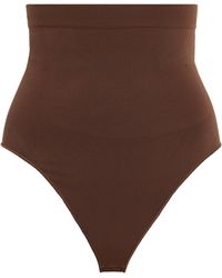 Skims - Seamless Sculpt High-Waist Thong - Lyst