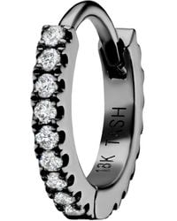 Maria Tash - Diamond Eternity Single Hoop Earring - Lyst