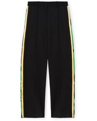 Loewe - Tape-Trim Tailored Trousers - Lyst