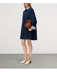 loewe pebble stretch-cotton midi-dress LOEWE - Dress In Stretch Cotton for Woman - S