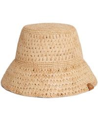 Maje - Raffia Bucket Hat - Lyst