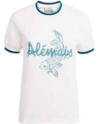 ALÉMAIS - Cotton Lucky T-Shirt - Lyst