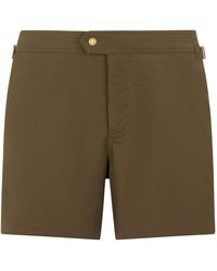 Tom Ford - Poplin Swim Shorts - Lyst