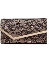 Jimmy Choo - Lace Emmie Clutch Bag - Lyst
