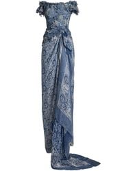 Ralph Lauren - Mulberry Silk Ivanna Dress - Lyst