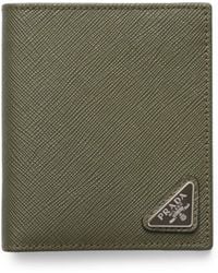 Prada - Saffiano Leather Wallet - Lyst