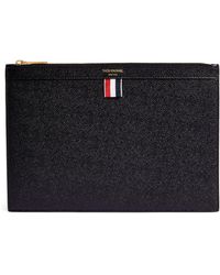 Thom Browne - Small Leather Pouch - Lyst