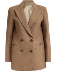 Blazé Milano - Virgin Wool-Cashmere Everyday Double-Breasted Blazer - Lyst