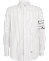 Thom Browne - Cotton Embroidered Geese Shirt - Lyst