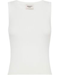 Weekend by Maxmara - Rib-Knit Tank Top - Lyst