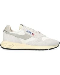 Autry - Leather Reelwind Low-Top Sneakers - Lyst