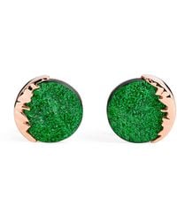 Tateossian - Rose And Garnet Cufflinks - Lyst