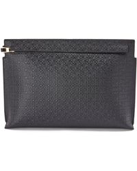 Loewe - Leather Repeat T Pouch - Lyst