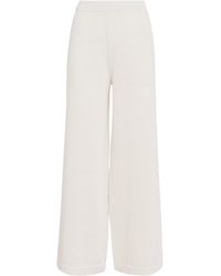 Iris Von Arnim - Knitted Payten Wide-Leg Trousers - Lyst