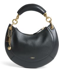 Chloé - Small Leather Banana Top-Handle Bag - Lyst