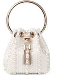 Jimmy Choo - Micro Bon Bon Top-Handle Bag - Lyst