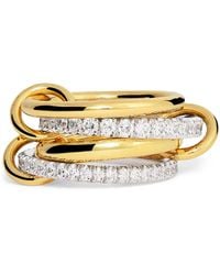 Spinelli Kilcollin - Mixed And Diamond Halley Ring - Lyst