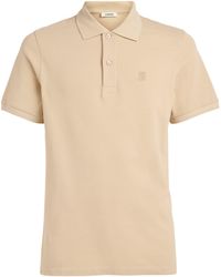 Sandro - Cotton 4S Patch Polo Shirt - Lyst