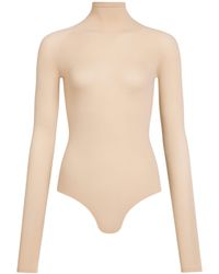 Alaïa - Jersey Second Skin Bodysuit - Lyst