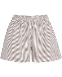 Suzie Kondi - Cotton Stripe Shkip Shorts - Lyst