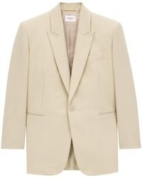 Saint Laurent - Virgin Wool Oversized Blazer - Lyst