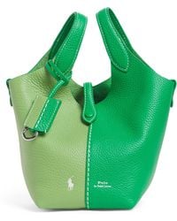 Polo Ralph Lauren - Small Leather Polo Play Cross-Body Bag - Lyst
