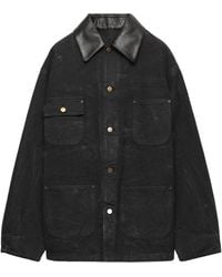 Prada - Canvas Oversized Jacket - Lyst