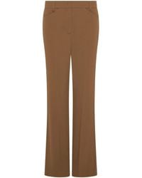 Marella - Satin Flared Trousers - Lyst