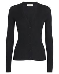 Johnstons of Elgin - Superfine Cashmere V-Neck Cardigan - Lyst